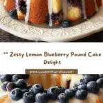 Lemon Blueberry Pound Cake Recipe