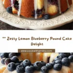 Lemon Blueberry Pound Cake Recipe