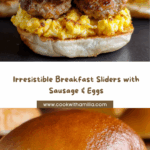 Breakfast Sliders with Sausage and Scrambled Eggs Recipe