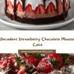 Strawberry Chocolate Mousse Cake Recipe