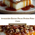 n Praline Poke Cake with Caramel Drizzle Recipe