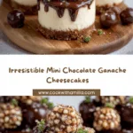 Mini Cheesecakes with Chocolate Ganach Recipe