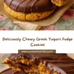 Healthy Peanut Butter Greek Yogurt Chocolate Fudge Cookies Recipe