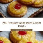 Mini Pineapple Upside-Down Cookies Recipe