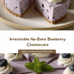 No-Bake Blueberry Cheesecake Recipe