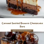 Decadent Caramel Swirled Brownie Cheesecake Delight Recipe