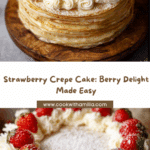 Strawberry Creepe Cake Recipe