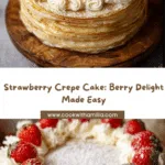 Strawberry Creepe Cake Recipe