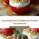Cheesecake Stuffed Strawberries Recipe
