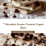 Frozen Tiramisu Bark with Greek Yogurt & Espresso Crunch Recipe