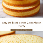 Free oil-based vanilla cake recipe