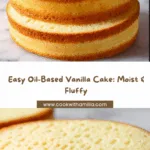 Free oil-based vanilla cake recipe