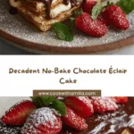 Creamy No-Bake Chocolate Éclair Cake with Layers of Delight Recipe