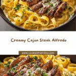 Creamy Cajun Steak Alfredo Recipe