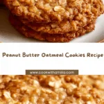 Peanut Butter Oatmeal Cookies Recipe