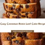 Cinnamon Raisin Loaf Cake Recipe