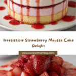 Strawberry Mousse Cake Recipe