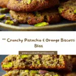Pistachio Biscotti Recipe