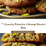 Pistachio Biscotti Recipe