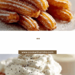 Savory Parmesan “Churros” with Whipped Burrata Cloud Dip Recipe