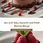 ake with Silky Ganache and Fresh Berries Recipe