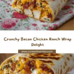 Crunchy Bacon Chicken Ranch Wrap Recipe