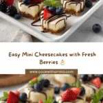Mini Cheesecakes with Fresh Berries Recipe
