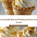 Banana Pudding Cheesecake Cones Recipe