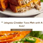 Spicy Jalapeño Cheddar Tuna Melt Recipe