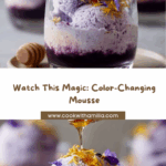 rfly Pea Blossom Mousse with Lemon Syrup Recipe