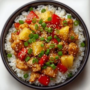 Pineapple Chicken and Rice Recipe