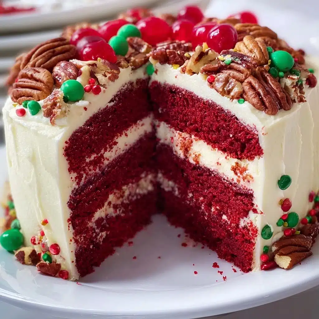 Red Velvet Cake with Cream Cheese Frosting Recipe