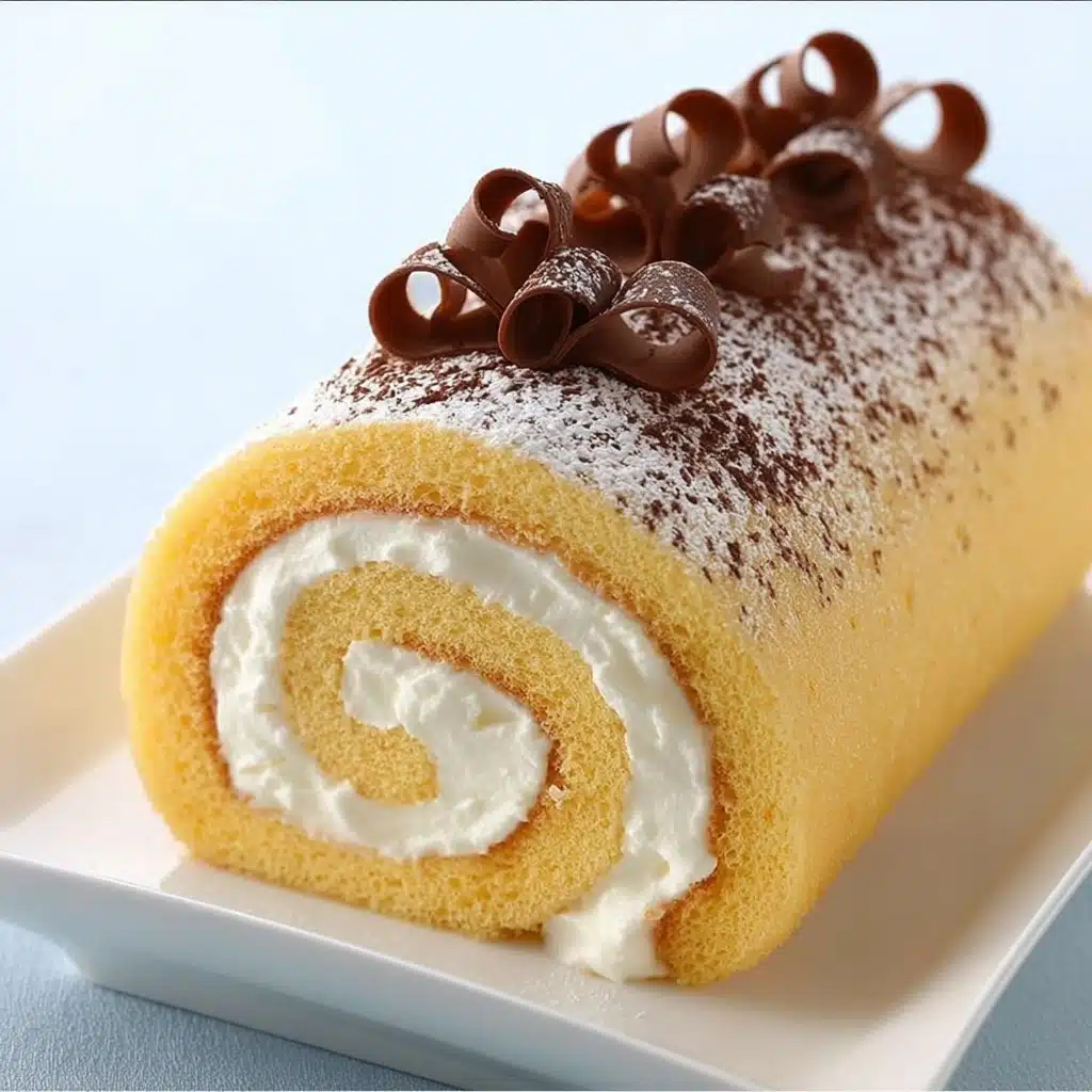 Pumpkin spice cream roll Recipe