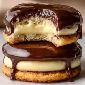 boston cream pie cookies Recipe