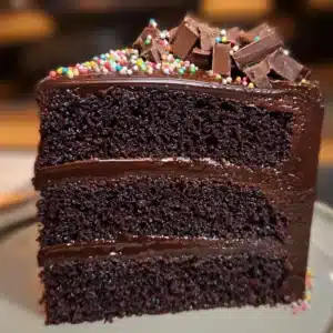 Ultimate Fudge Chocolate Cake Recipe