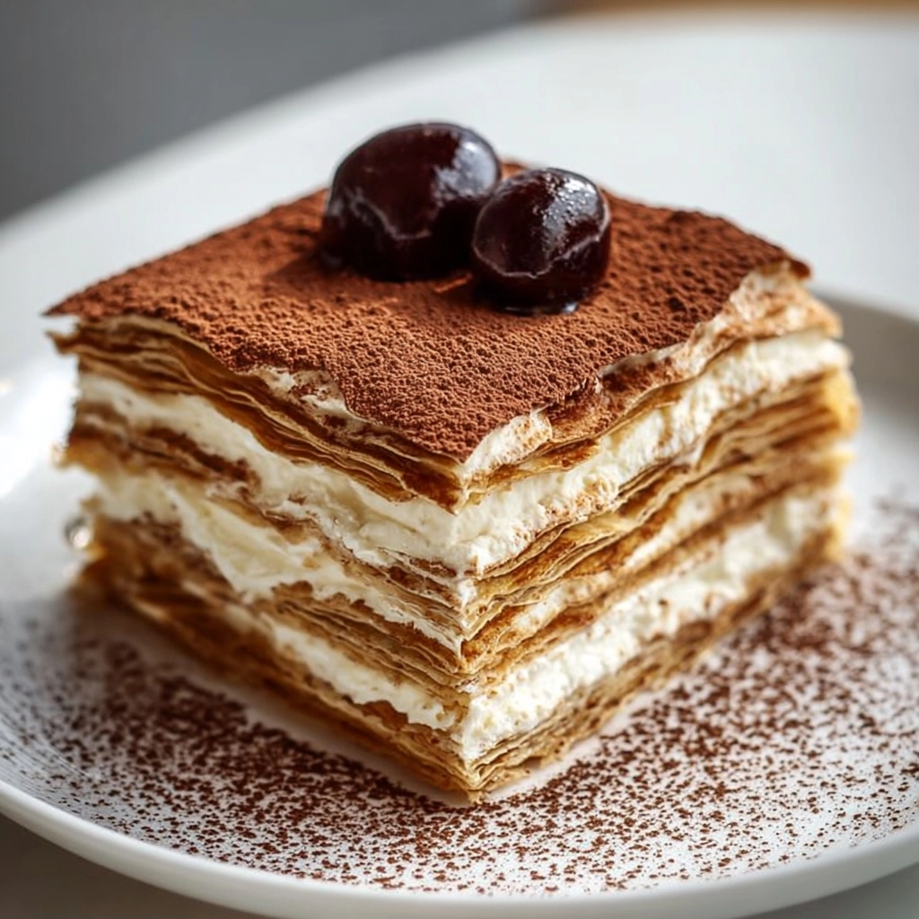 Tiramisu Crepe Cake Recipe 3 Tiramisu Crepe Cake Recipe - Recipe Image