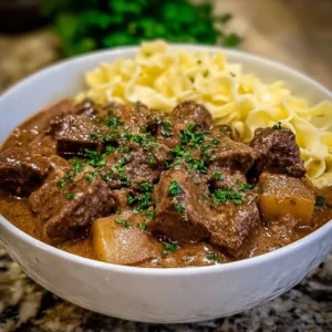 Old-Fashioned Beef Stroganoff Recipe