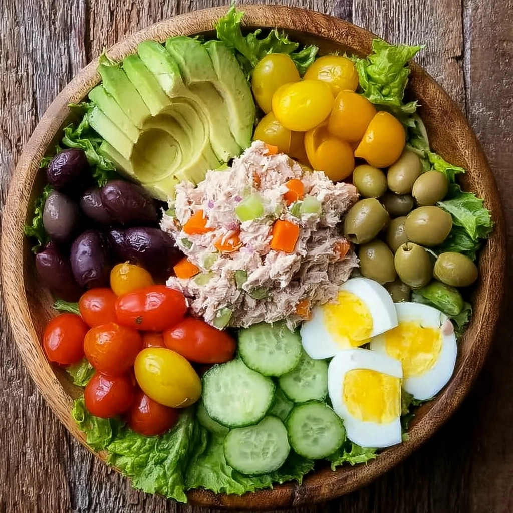 Mediterranean Tuna Salad Bowl Recipe 3 Mediterranean Tuna Salad Bowl Recipe - Recipe Image