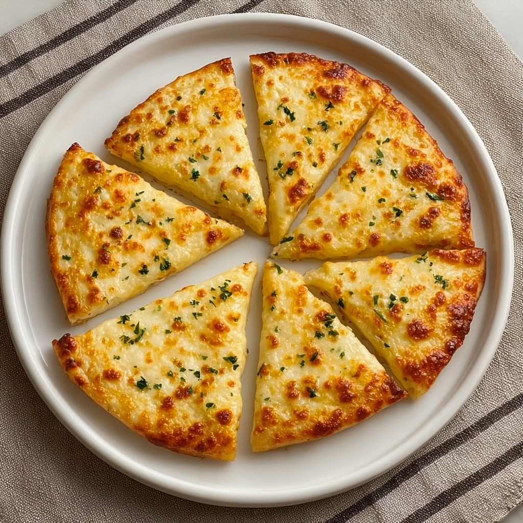 Air Fryer Cheesy Tortilla Garlic Bread Recipe