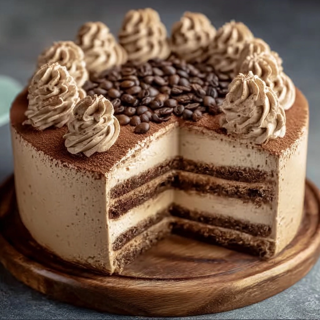 Mocha Coffee Layer Cake Recipe