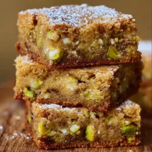 hio Blondies with White Chocolate Chunks Recipe