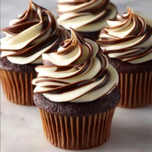 ith Swirled Vanilla & Chocolate Frosting Recipe