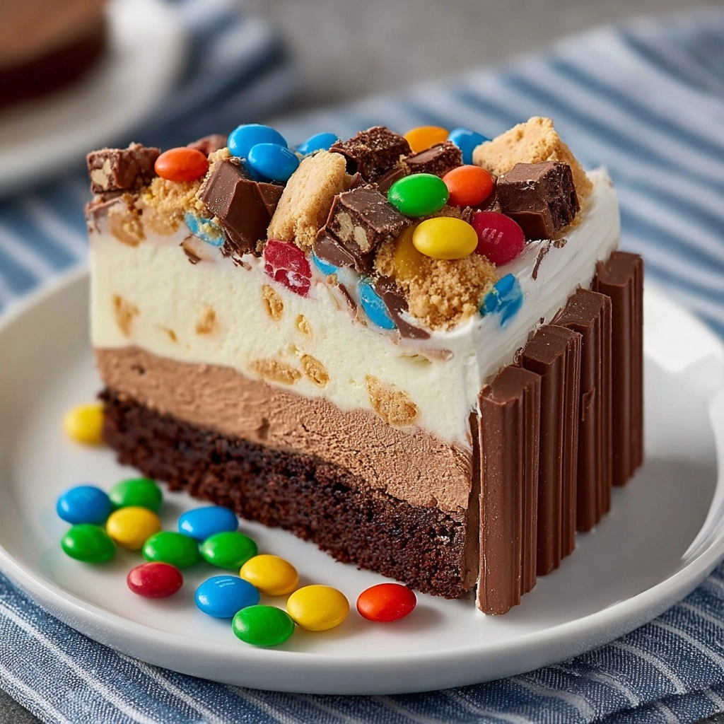 Kit Kat Ice Cream Cake Recipe