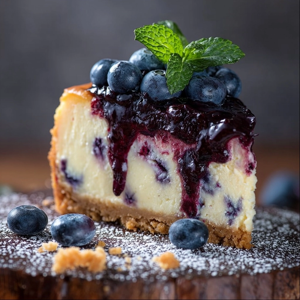 Fresh Blueberry Cheesecake Recipe