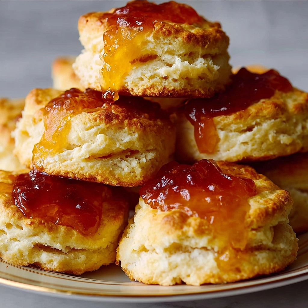 Peach Butter Swim Biscuits Recipe