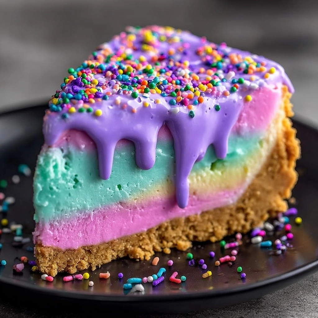 Magical Unicorn Cheesecake Recipe 3 Magical Unicorn Cheesecake Recipe - Recipe Image