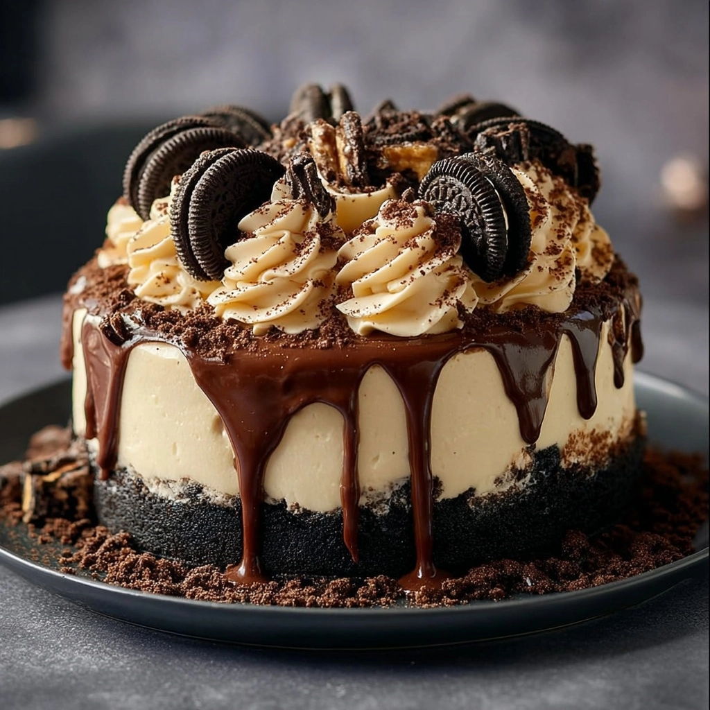 Indulgent Oreo Cheesecake Tower** Recipe