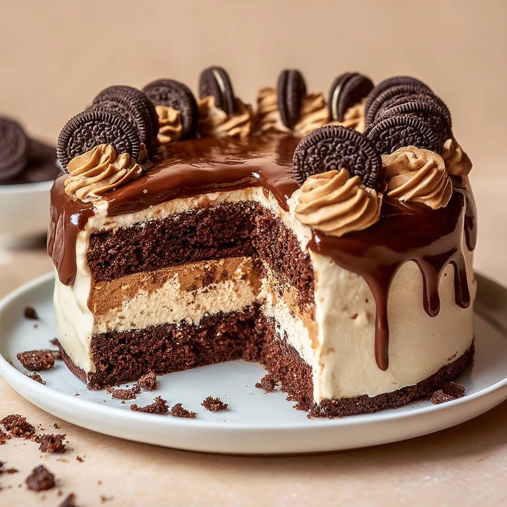 Chocolate Biscoff Layer Cake** Recipe