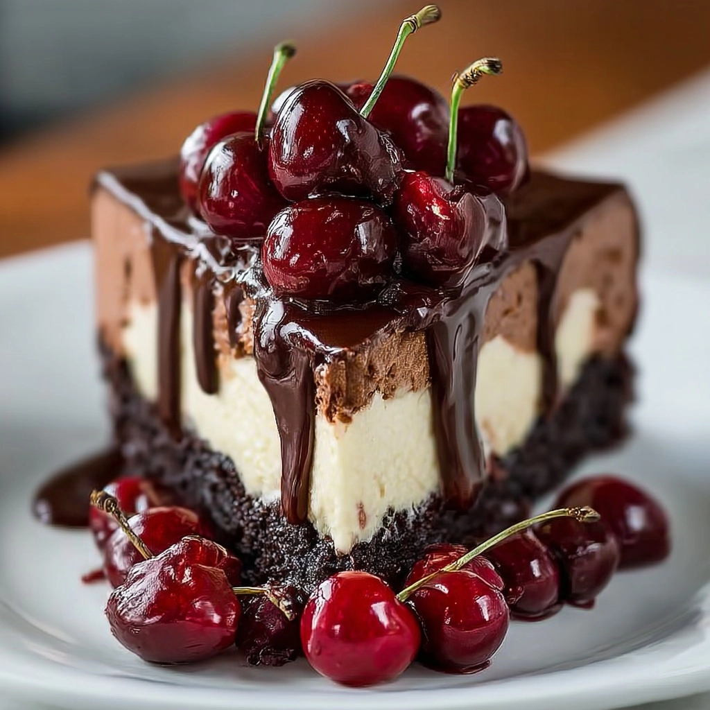 Black Forest Cheesecake** Recipe