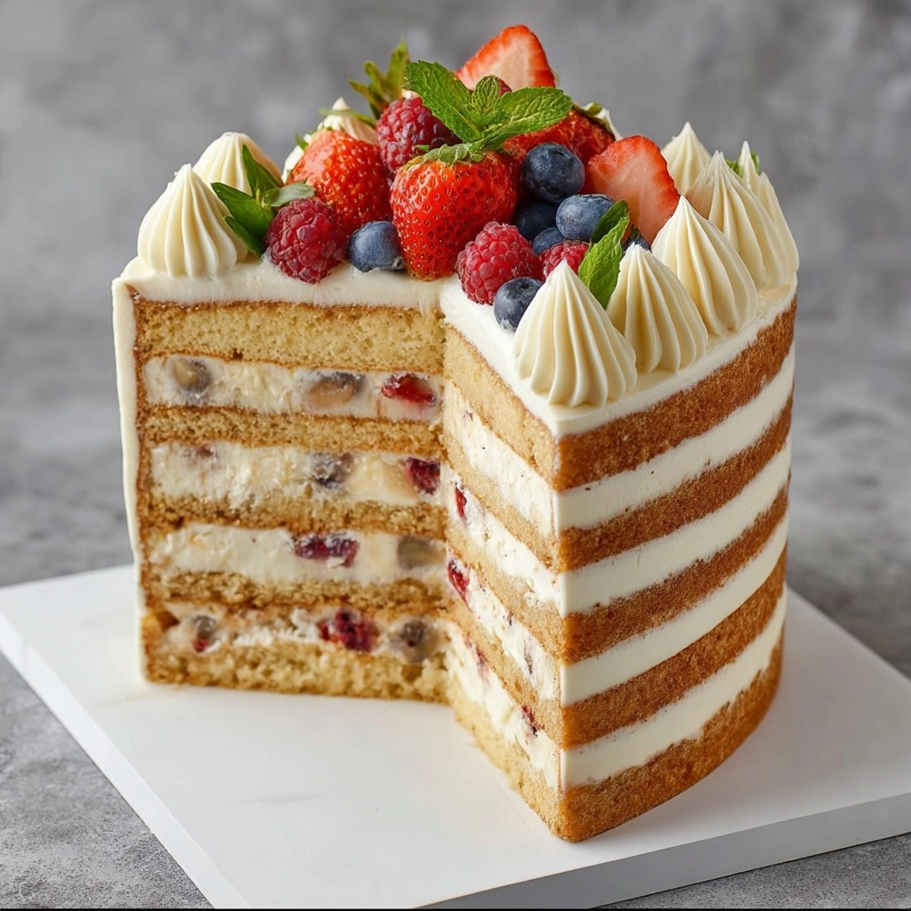 Irresistible Berry Layer Cake Bliss Recipe
